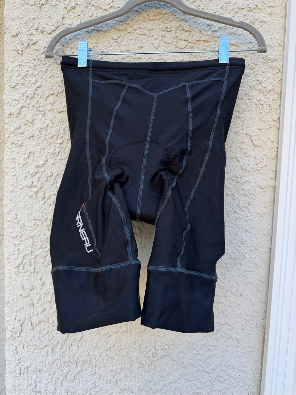 Louis Garneau Women's Black Padded Compression Cycing Shorts Size M